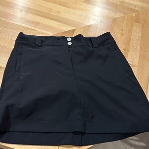 Nike Golf Tour Performance Black Skort